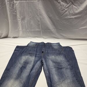 Y2k LRG Men's Relaxed Jeans in Blue